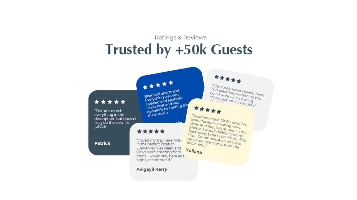 Mvr - Superhost 10 Yrs Of 5-star Service Apartment Miami